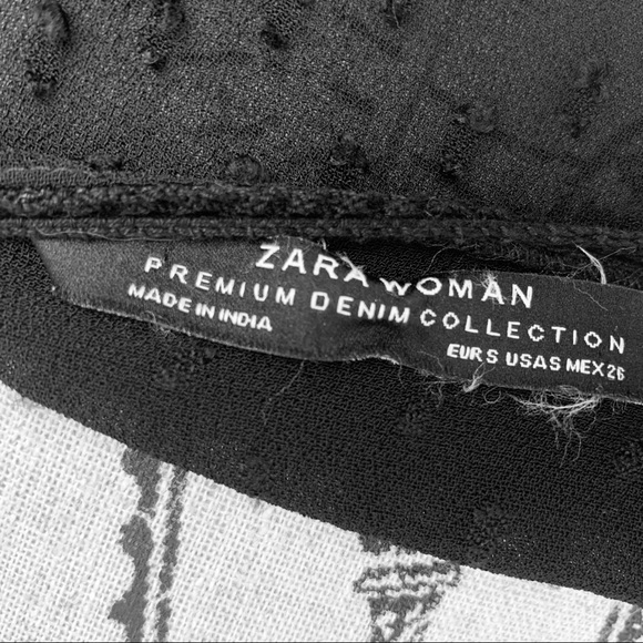 ZARA boho chic blouse SMALL - Picture 9 of 11